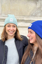 Laden Sie das Bild in den Galerie-Viewer, beanie omlala blau türkis nachhaltig