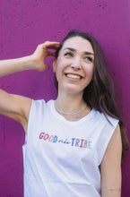 Laden Sie das Bild in den Galerie-Viewer, yoga shirt good vibe tribe omlala