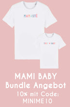 Laden Sie das Bild in den Galerie-Viewer, mamaste yogi baby shirt omlala yoga set bundle angebot
