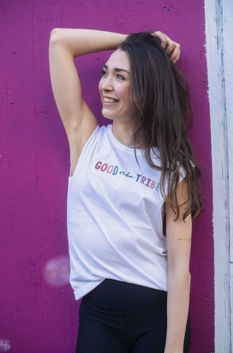 yoga shirt good vibe tribe omlala